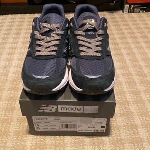 Authentic New Balance 990 Navy